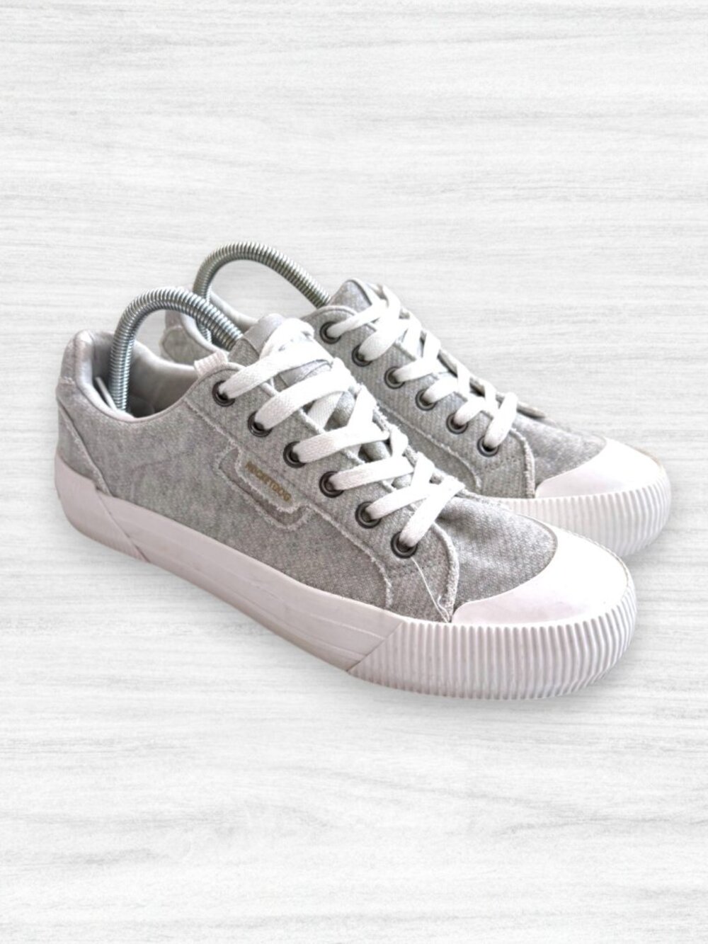 Rocket Dog Cheery Gray Jersey Platform Sneakers Women’s 8.5